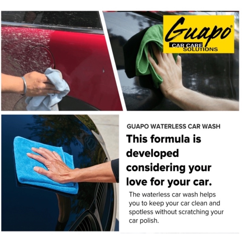 Guapo Ultimate Waterless Car Wash Wax / Waterless Car Wash with