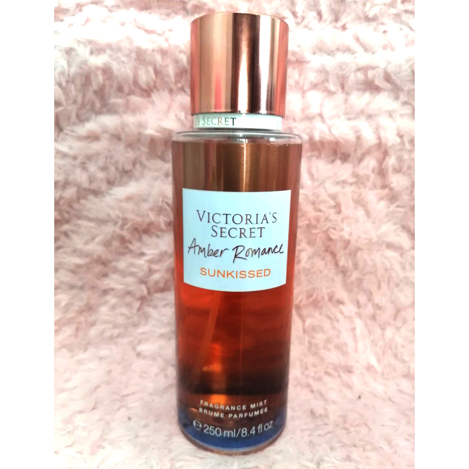 Victoria's Secret Amber Romance Sunkissed Fragrance Mist + Lotion Set For  Women