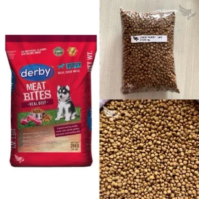 DERBY PUPPY MEAT BITES 1KG REPACKED – DRY DOG FOOD 1 KG PHILIPPINES - petpoultryph