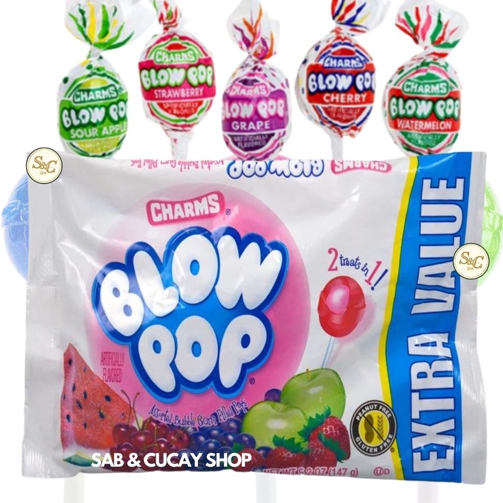 Charms Blow Pop Tootsie Roll Pops EXTRA VALUE PACK Lazada PH