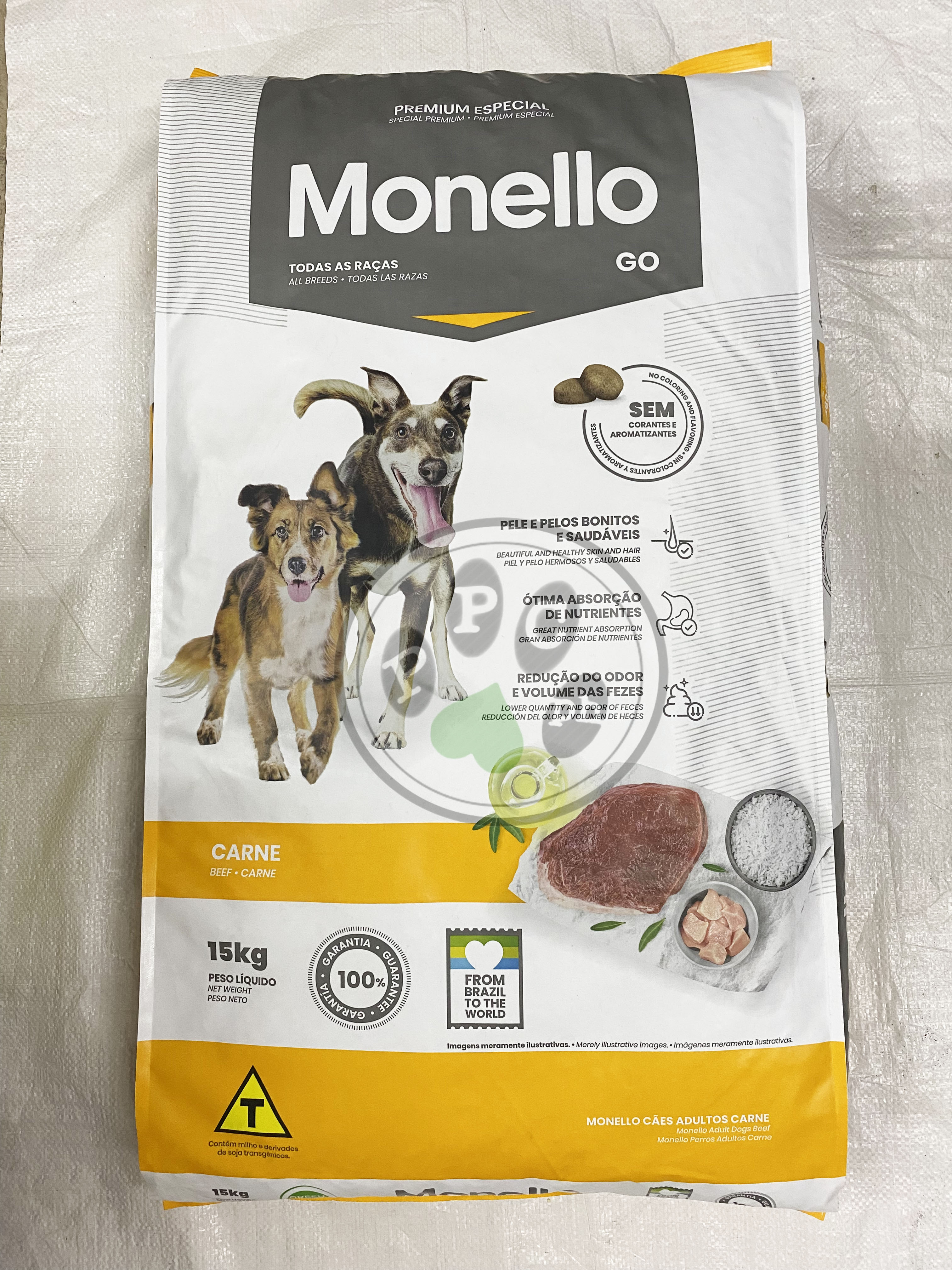 Monello Go Adult Dog Food Beef Flavor 15kg SACK Lazada PH