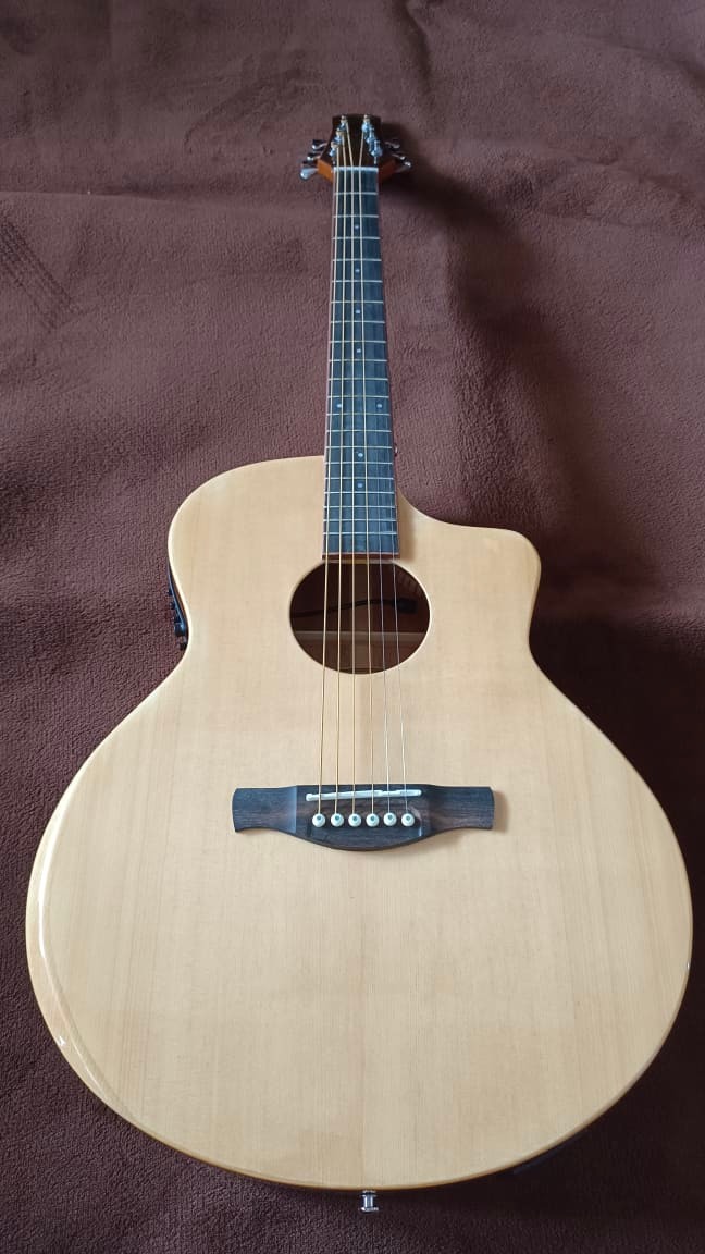 Clifton S series solid wood AcousticElectric Guitar Lazada PH