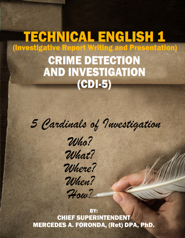 technical english investigative report writing and presentation