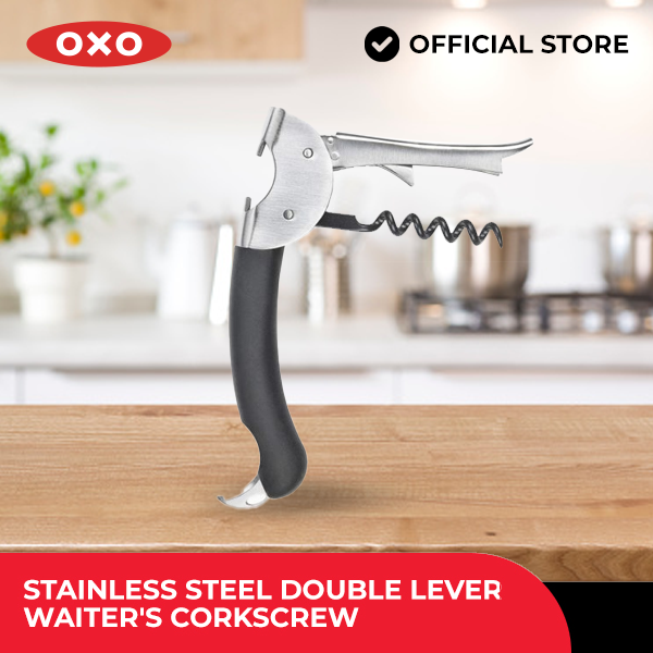 OXO Double Lever Waiter's Corkscrew