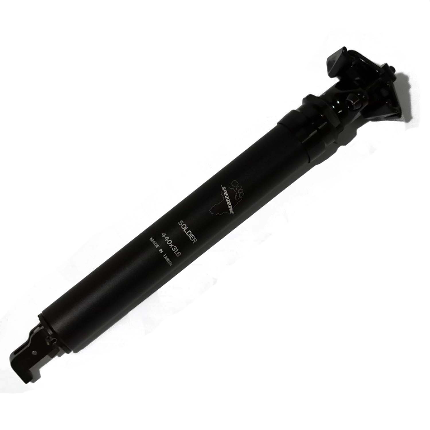 Speedone Soldier Dropper Seat Post 31.6 