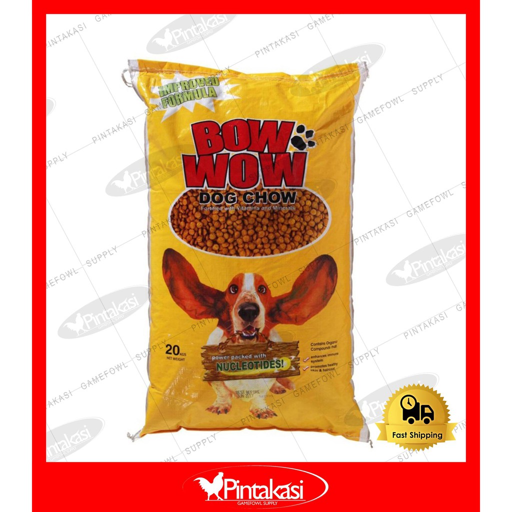 Bow Wow Adult Dry Dog Food 20kg Dog food container Lazada PH