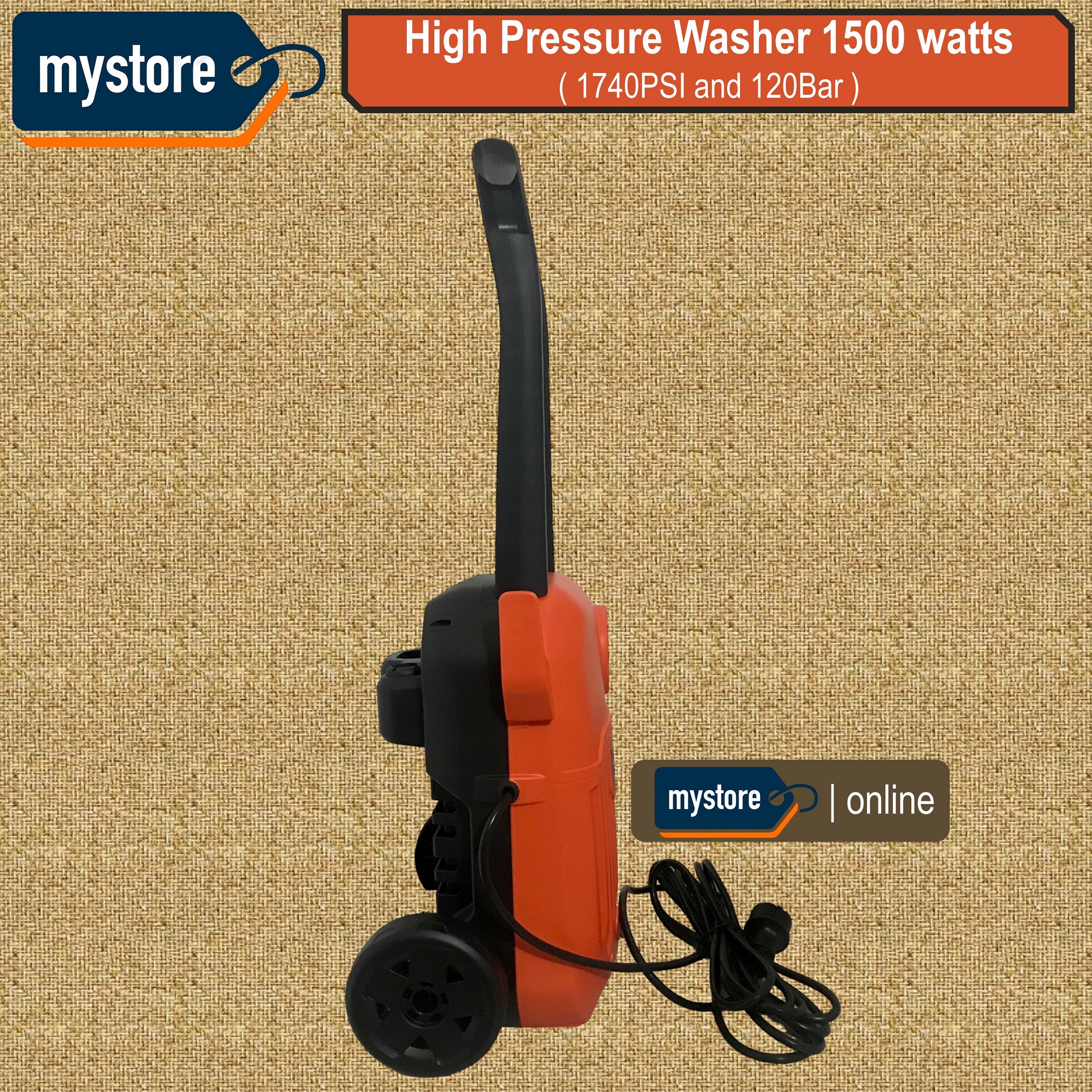 KM Lighting - Product - Black & Decker High Pressure Washer (BEPW1750 120  Bar)