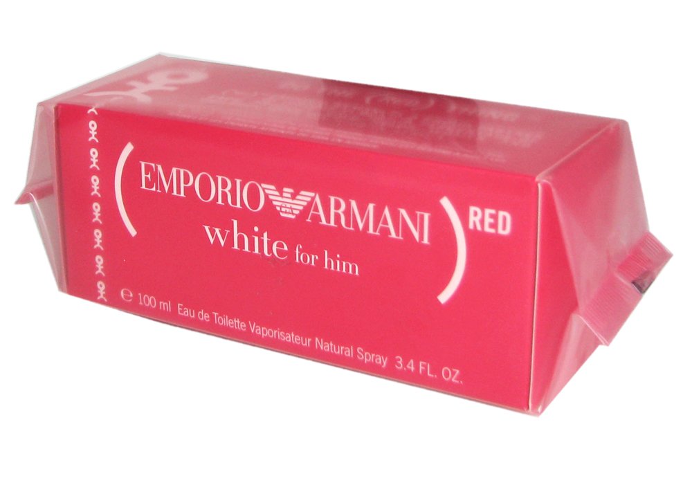 Perpetual fragrance Emporio Armani White for Him (Red) by Giorgio Armani  100ml  EDT Spray | Lazada PH