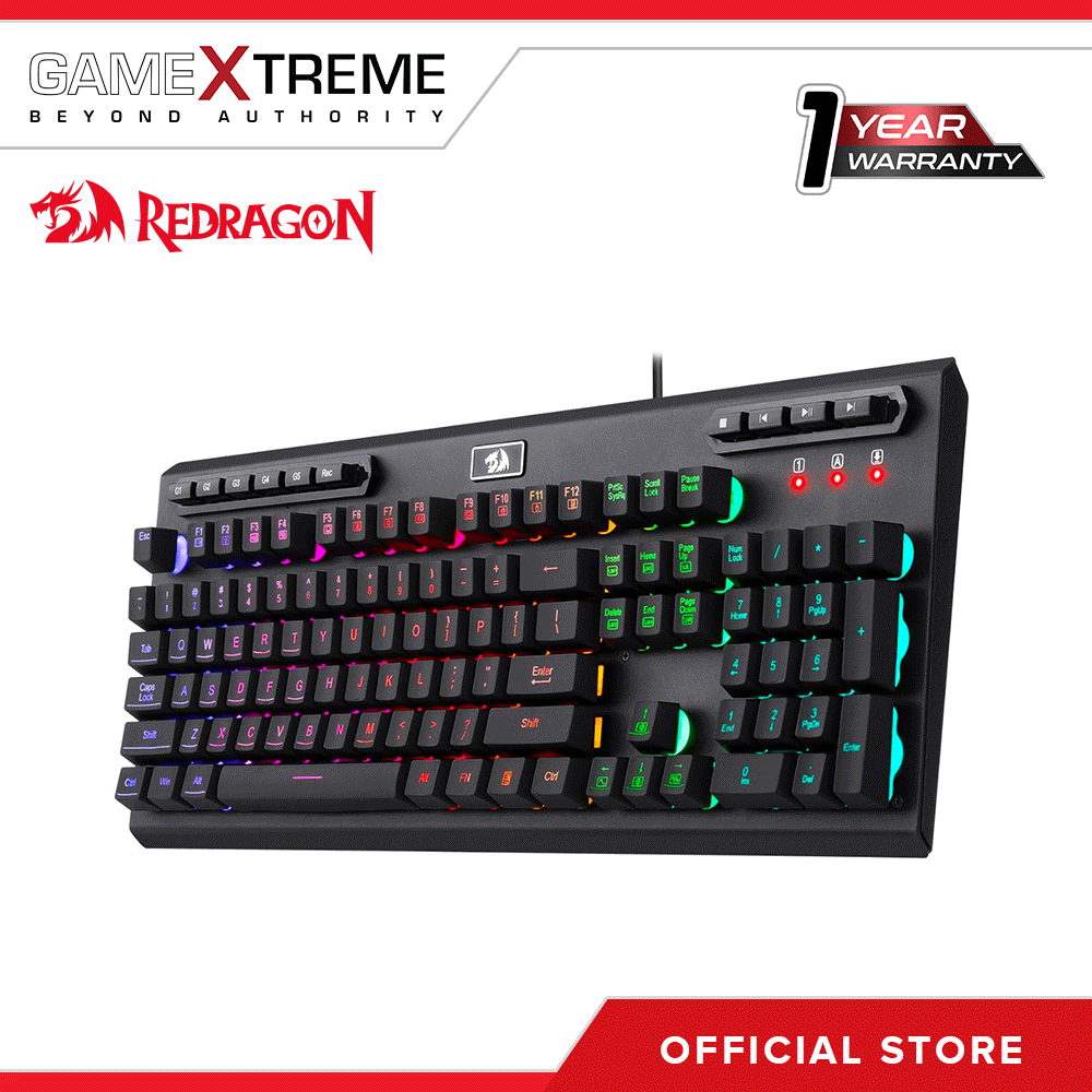 Redragon Aditya RGB 26 Keys Gaming Membrane Keyboard (K513 RGB) | Lazada PH