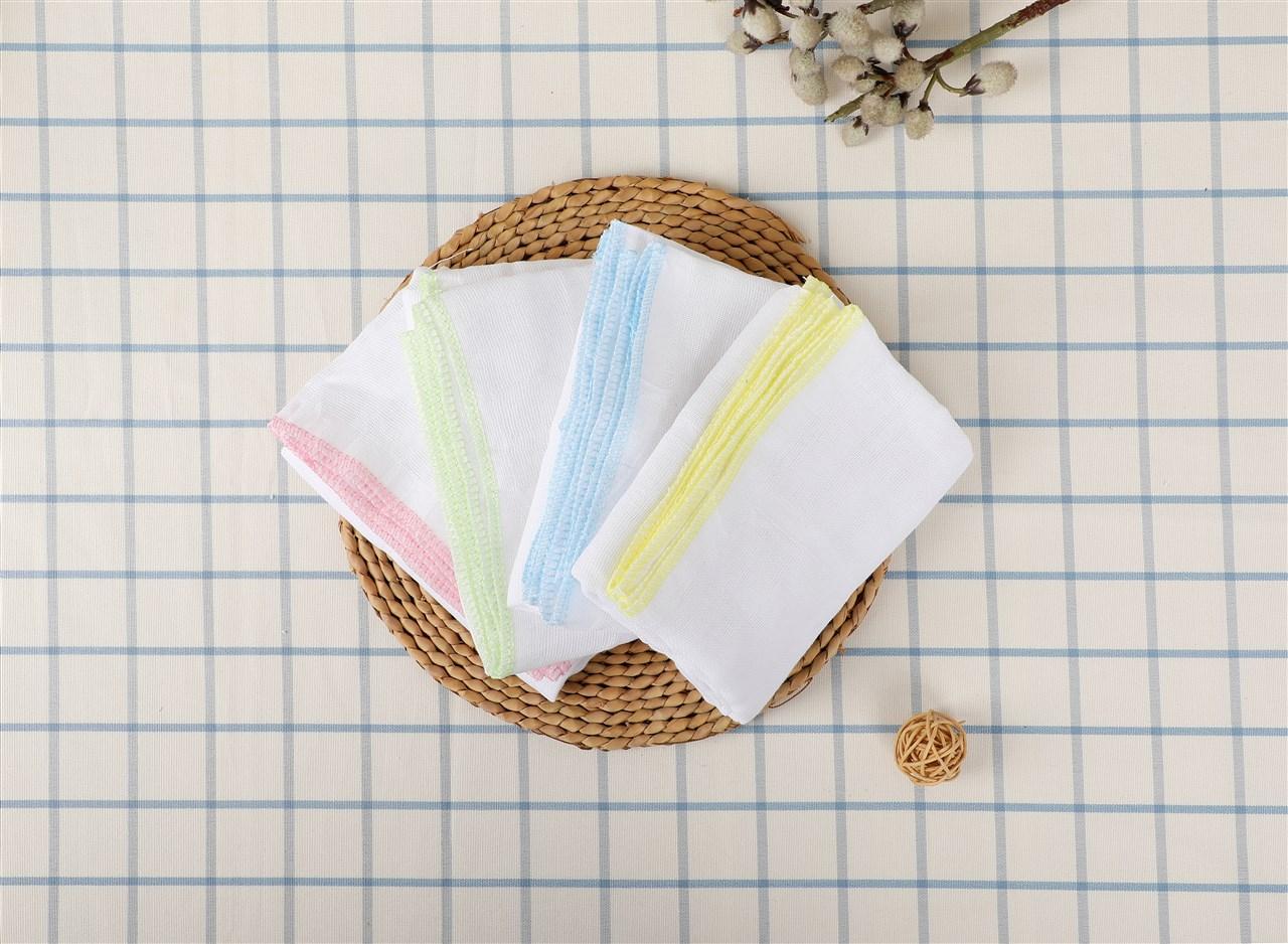 Curity Organic Cloth Gauze Diaper (Lampin Type, 18 x 36 , Colored Edge