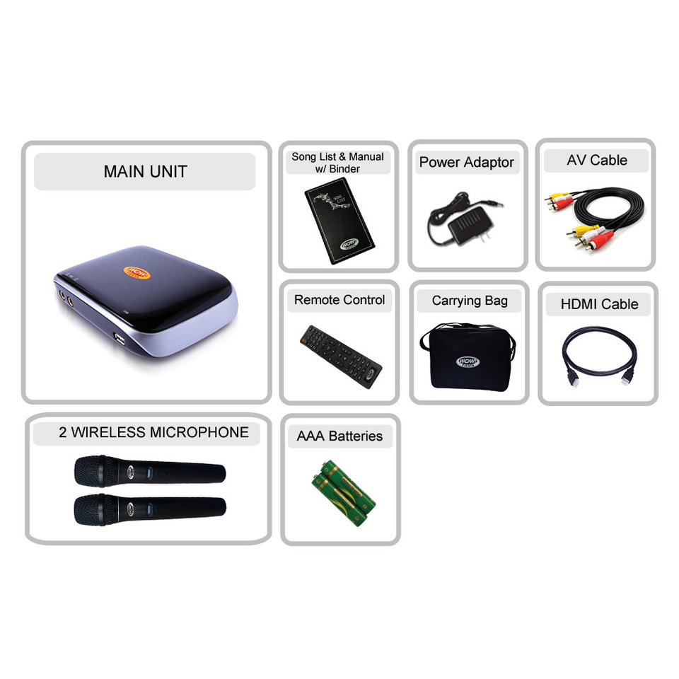 WOW! Fiesta Medley 2 Ang Pambansang Wireless Videoke (Portable