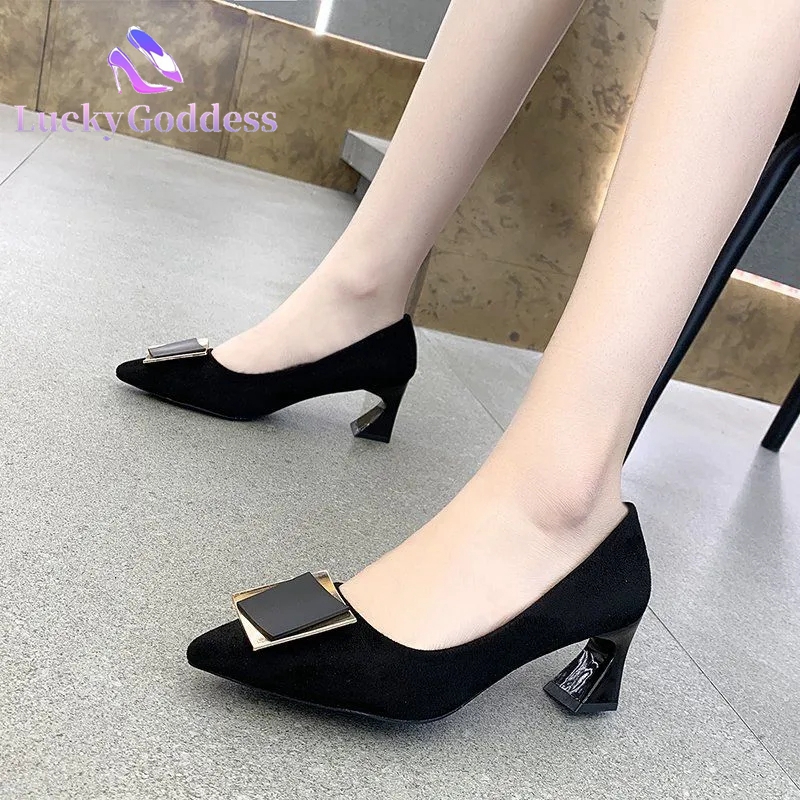 Buy Shoetopia Chunky Platform Black High Heels For Women & Girls Online-thanhphatduhoc.com.vn