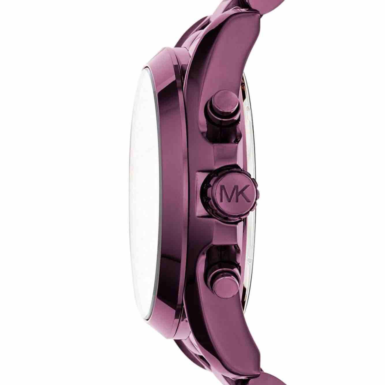 Michael Kors Womens Darci Plum Stainless Steel Bracelet Watch 39mm MK3554   Limited Edition  Macys