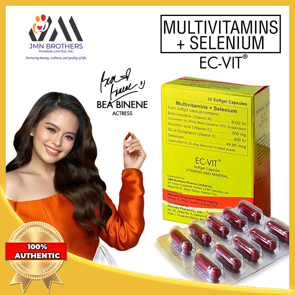 ECVit Multivitamins + Selenium Lazada PH