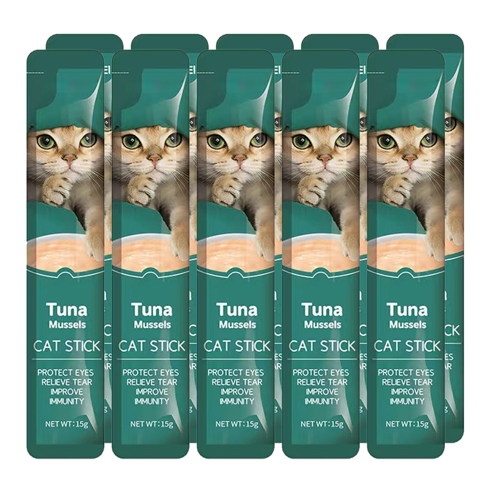 100pcs/50pcs/30pcs Mixed Cat Treat Cat Strip Treat 16g Cat Snack Pet