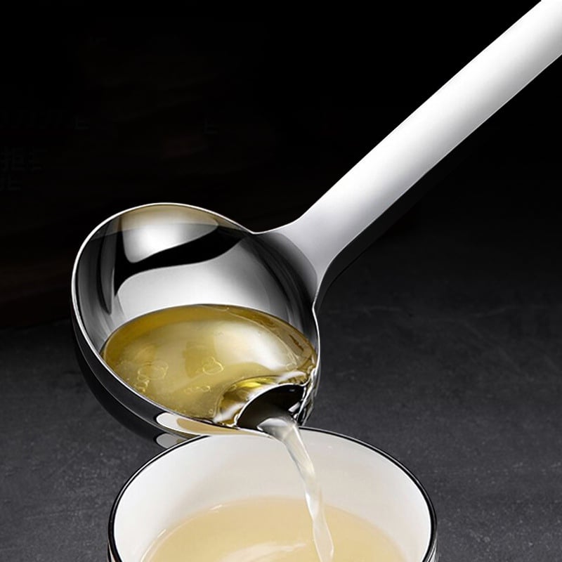 Unique Design Ladle Soup Oil Separator, Sandok, Skimmer, 304 Stainless