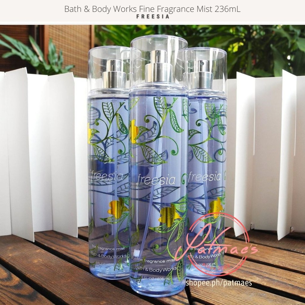 Bath And Body Works Freesia Fine Fragrance Mist 236ml Lazada Ph