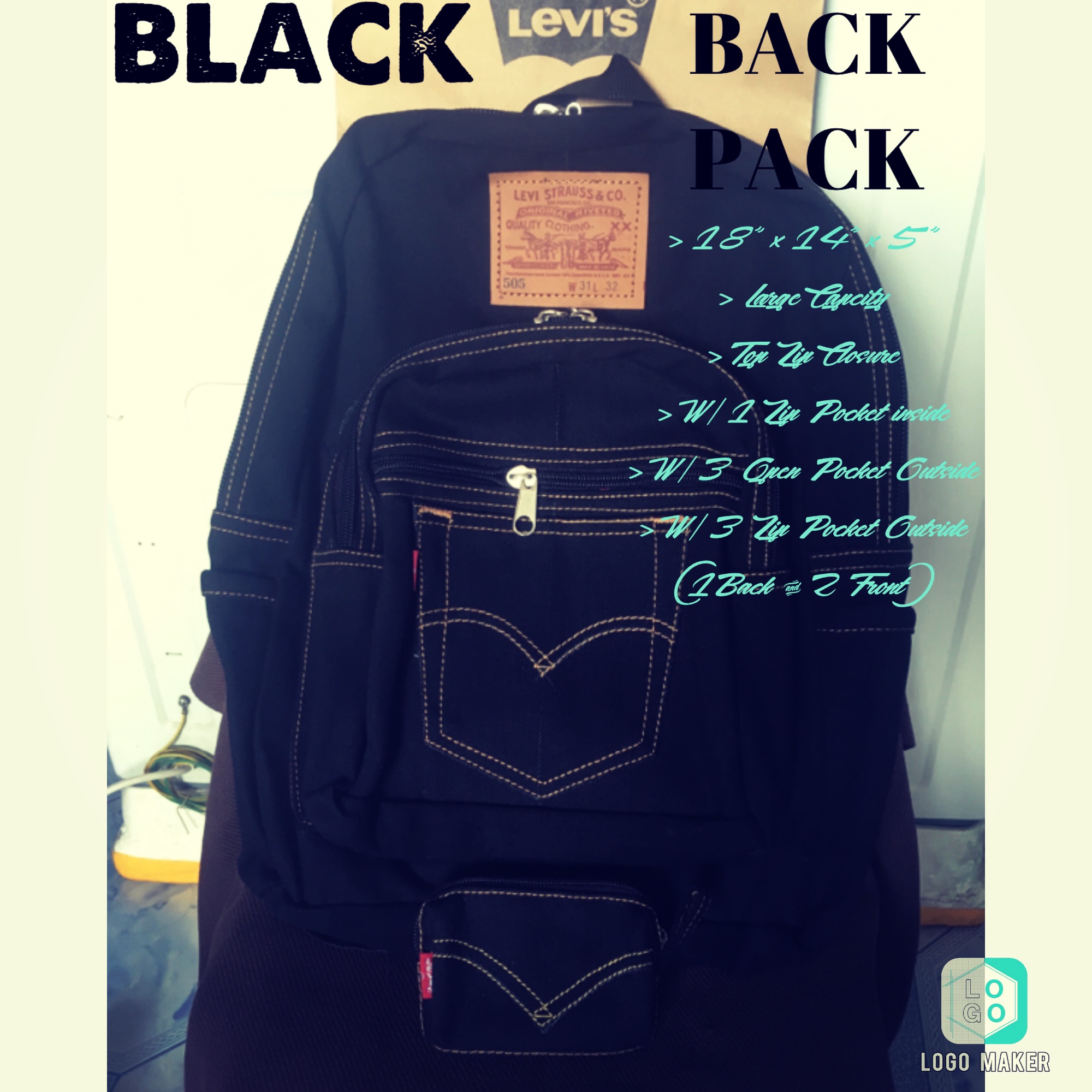 denim backpacks online