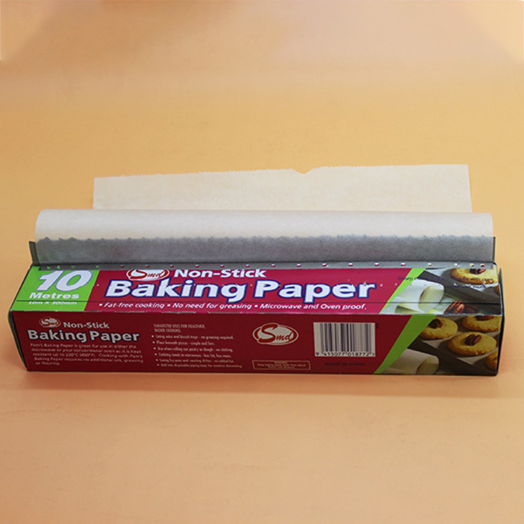 [BAZZAR] 10m Professional Baking Paper Parchment Non-Stick Siliconized ...