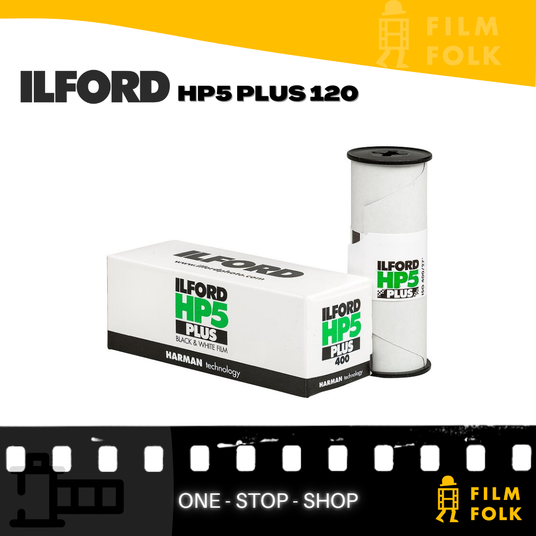 ILFORD HP5 FILM (120) Medium Format Photographic Film Size 120