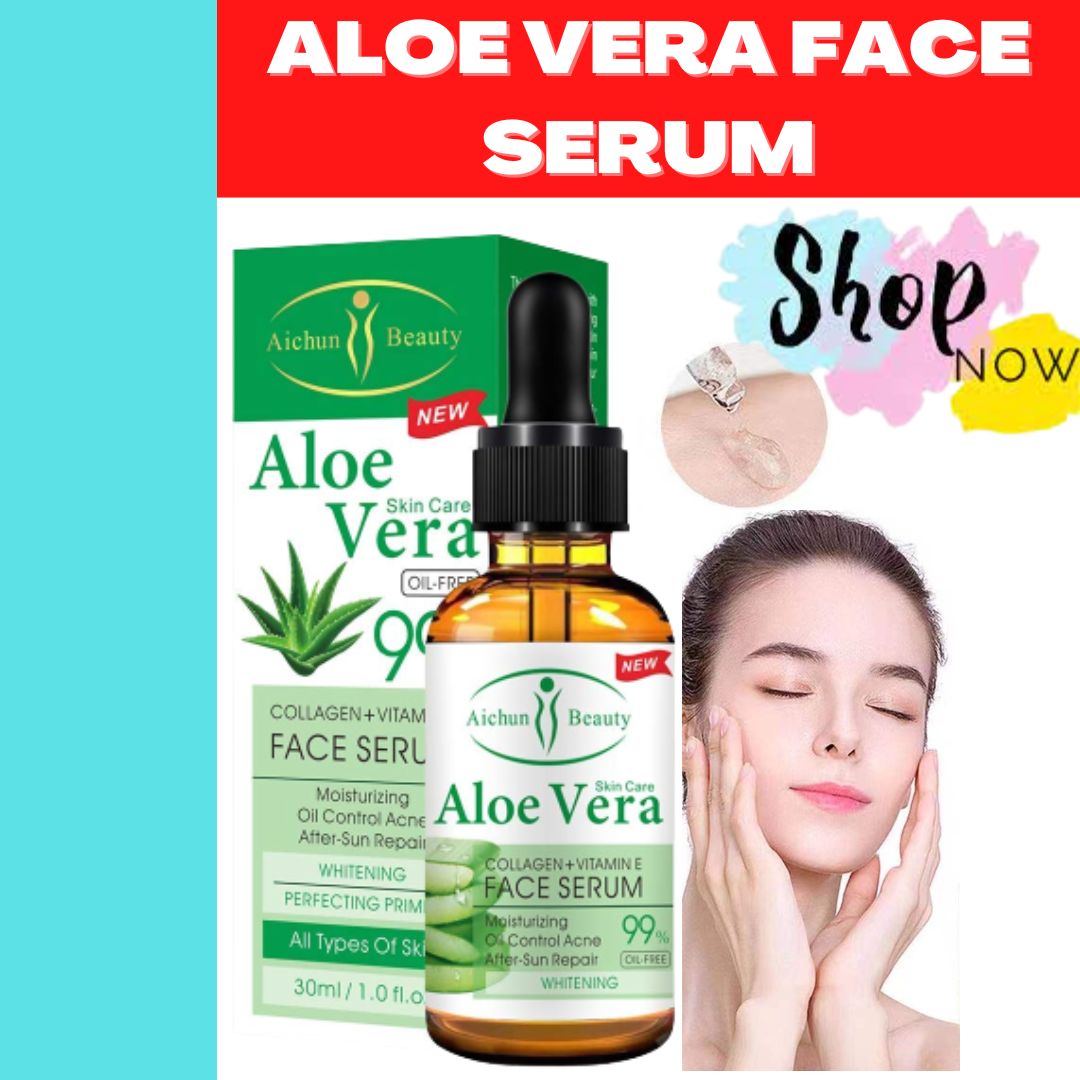 Best Selling AICHUN BEAUTY Aloe Vera Serum Moisturizer, Serum For Face ...