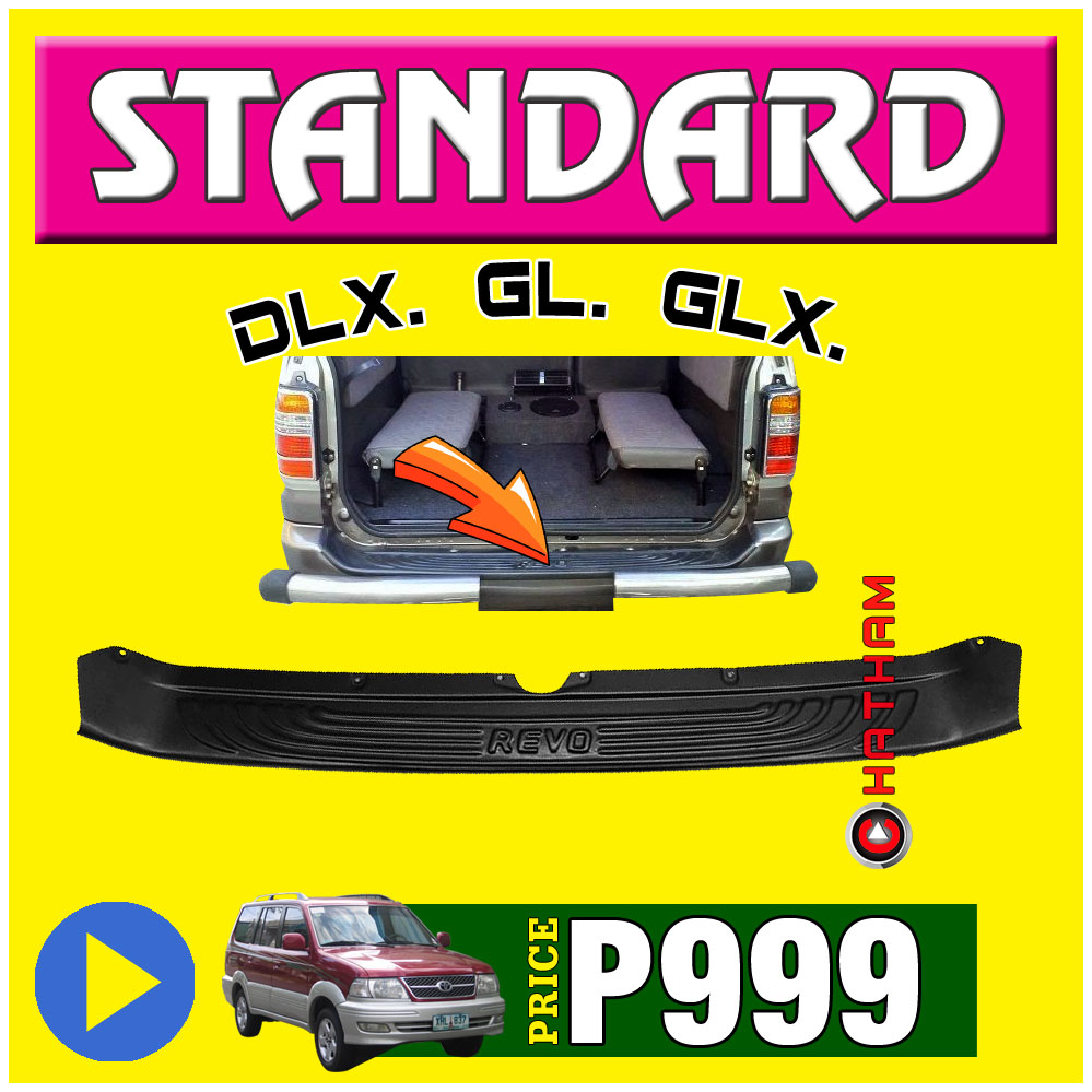 Rear Back Stepsill for Toyota Revo ( Standard or SVX SR ) - | Lazada PH
