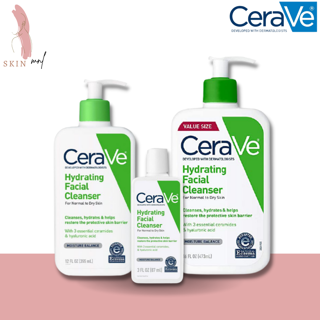 CERAVE HYDRATING FACIAL CLEANSER 16oz/12oz/3oz | Lazada PH