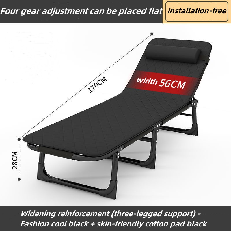 FOLDING CHAIR RECLINING CHAIR/BED Folding Chair Luxury Lounge Chair Nap