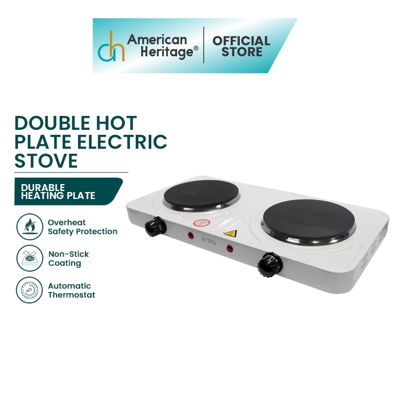 Hot sale American Heritage Double Hot Plate Electric Stove HEHP458