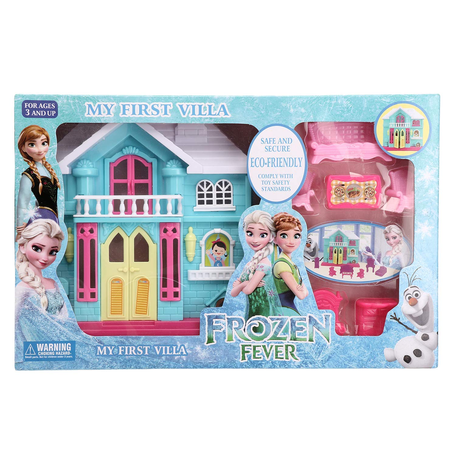 Frozen doll cheap house set