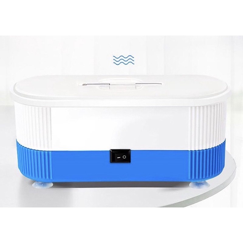 N`{Portable Mini Ultrasonic Cleaner Jewelry Glasses Spectacles Cleaning