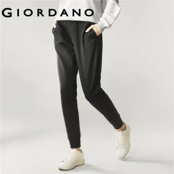 flannel lined elastic waist pants