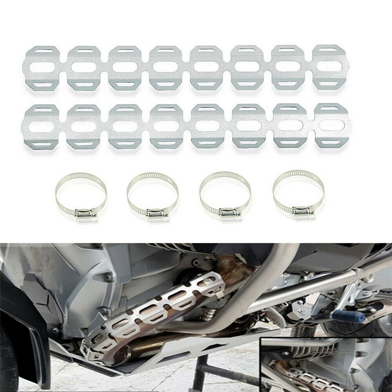 Motorcycle Exhaust Pipe Heat Shield Guards Cover Heel Guard Protection For-BMW R1200GS F800 GS GT F700GS F650GS LC ADV