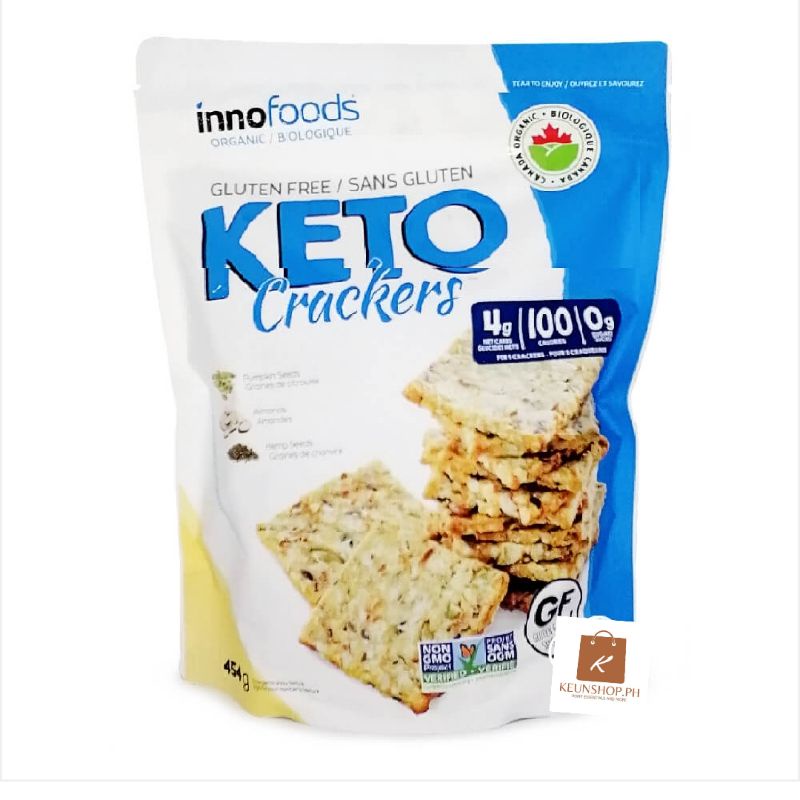 Innofoods Organic Keto Crackers 450g Lazada PH