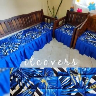 Sofa Cover Set of 3 with lace Clessidra Design | Lazada PH