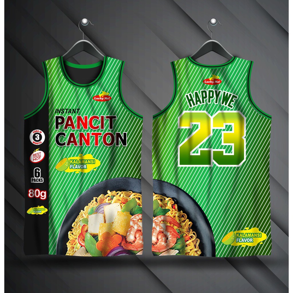Pancit Canton Jersey Customized Jersey Full Sublimation Jersey Lazada PH
