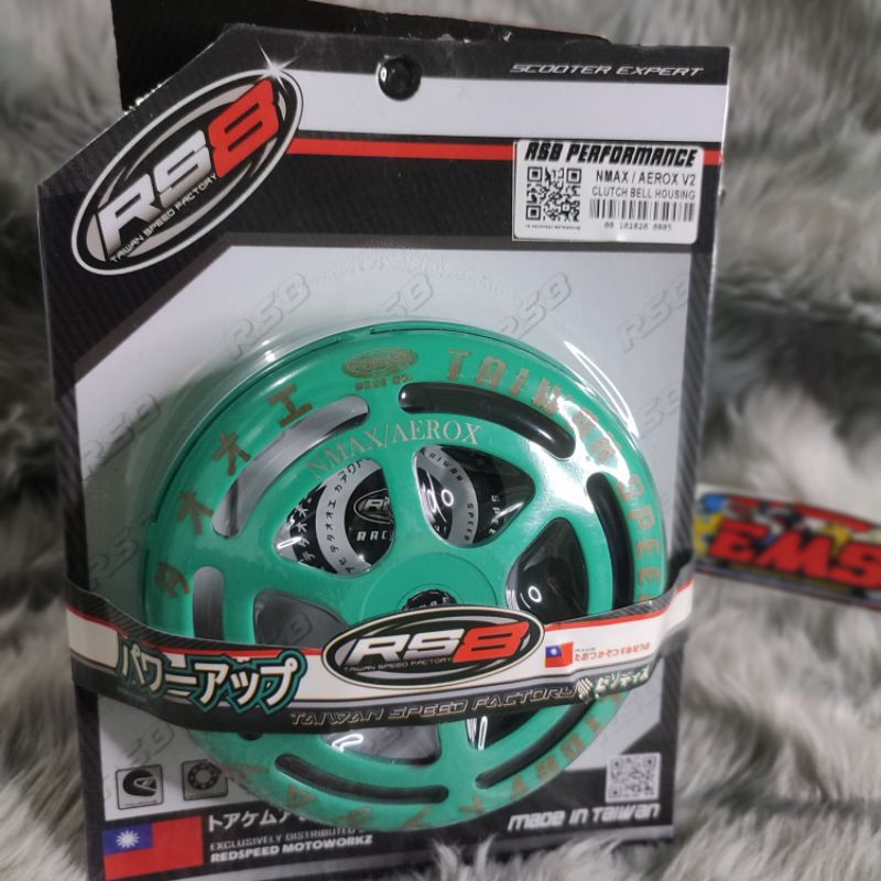 RS8 Lightened Clutch Bell Housing AEROX / NMAX 155 / Mio I 125 Lazada PH