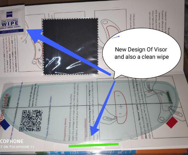 WeePro Antifog Visor Insert (New Version) Lazada PH