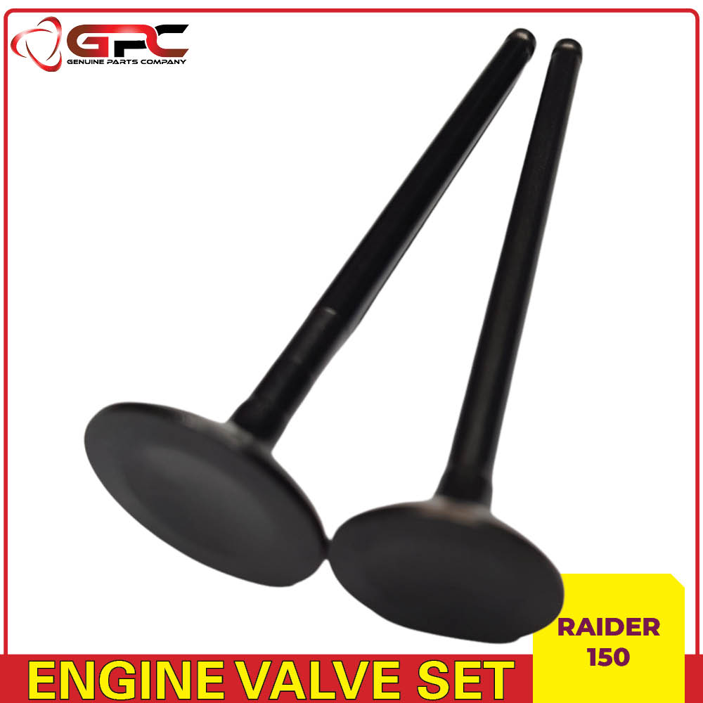Suzuki Raider 150 GPC Intake & Exhaust Engine Valve Set (2 pcs) Lazada PH