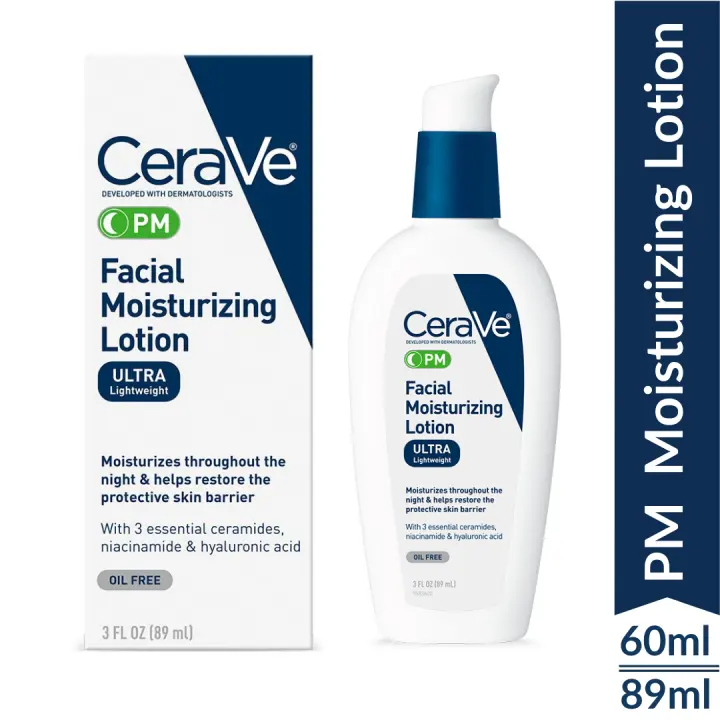 cerave pm moisture