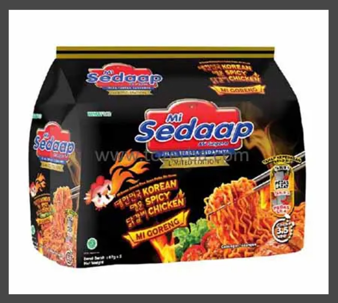 BUNDLE OF 5 | MI SEDAAP MI SEGERA | MI GORENG FRIED NOODLES | KOREAN ...