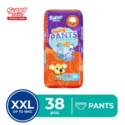Super Twins Baby Diaper Pants XXL 38