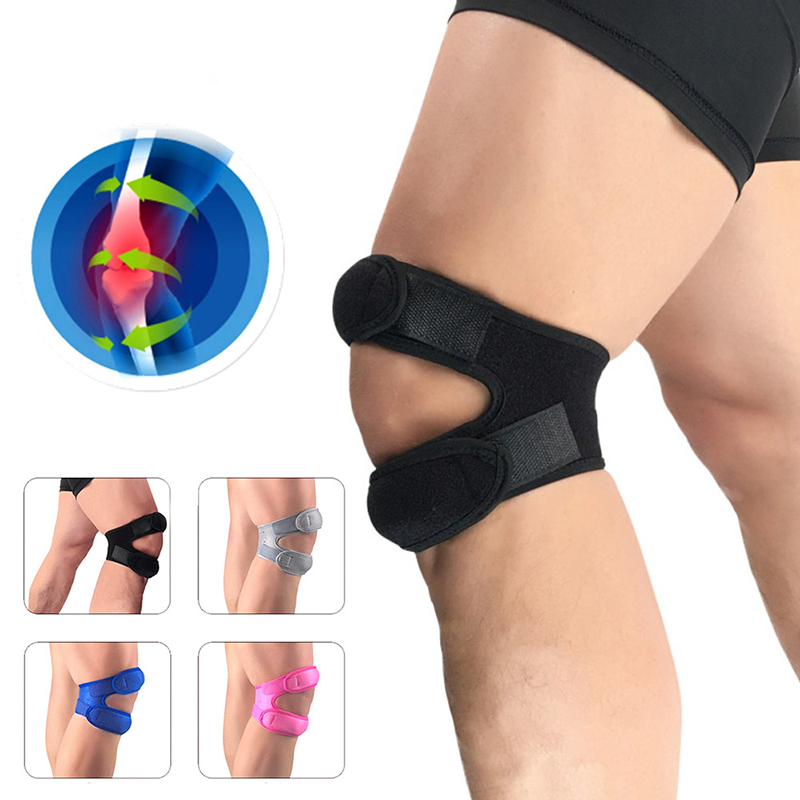 Knee Support Patella Gym Stabilizer Strap Tendon Band Brace Pain Relieve  Sports