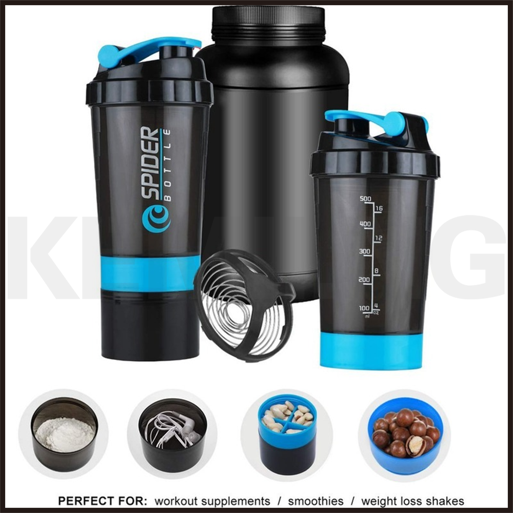 KEMILNG 500ml 3 Layers Tumbler Hot and Cold, 500ml Smart Protein