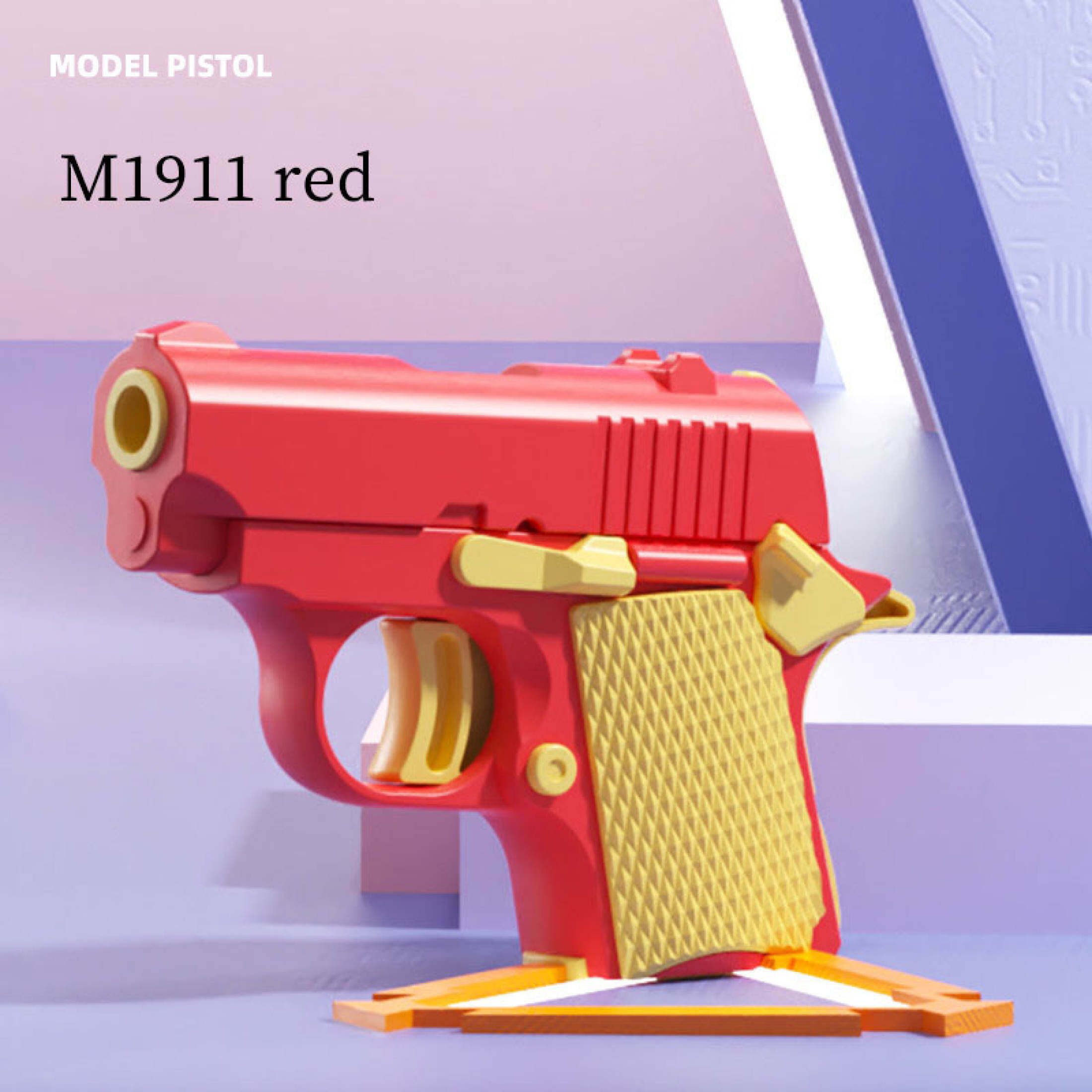 【Parehong estilo ng TK】Turnip Gun 3D Mini 1911 Model Toy Gun Pistols ...