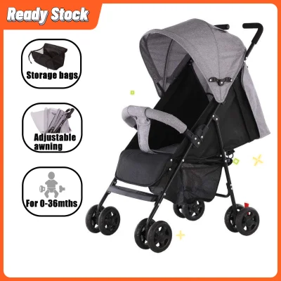 Baby Stroller On Sale Girls Boys Pushchair High Quality Portable trolley Multi Function Travel System Rocker Pocket Folding Convertible 0-36 months