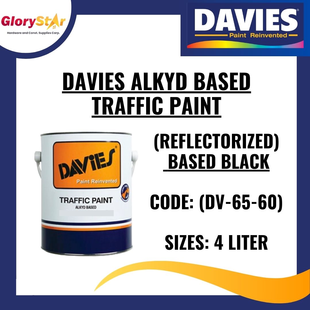 DAVIES PAINTS - ALKYD BASED TRAFFIC PAINT BLACK | Lazada PH