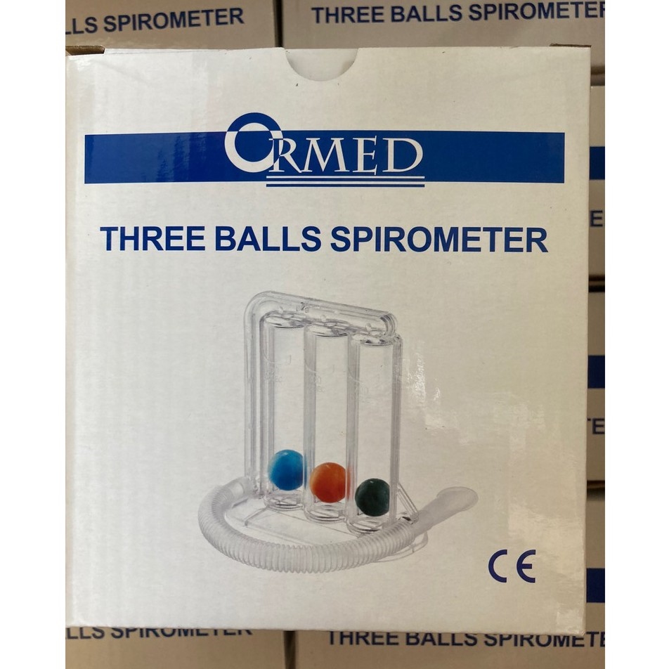 Incentive Spirometer Three balls Ormed for lung exercise Lazada PH