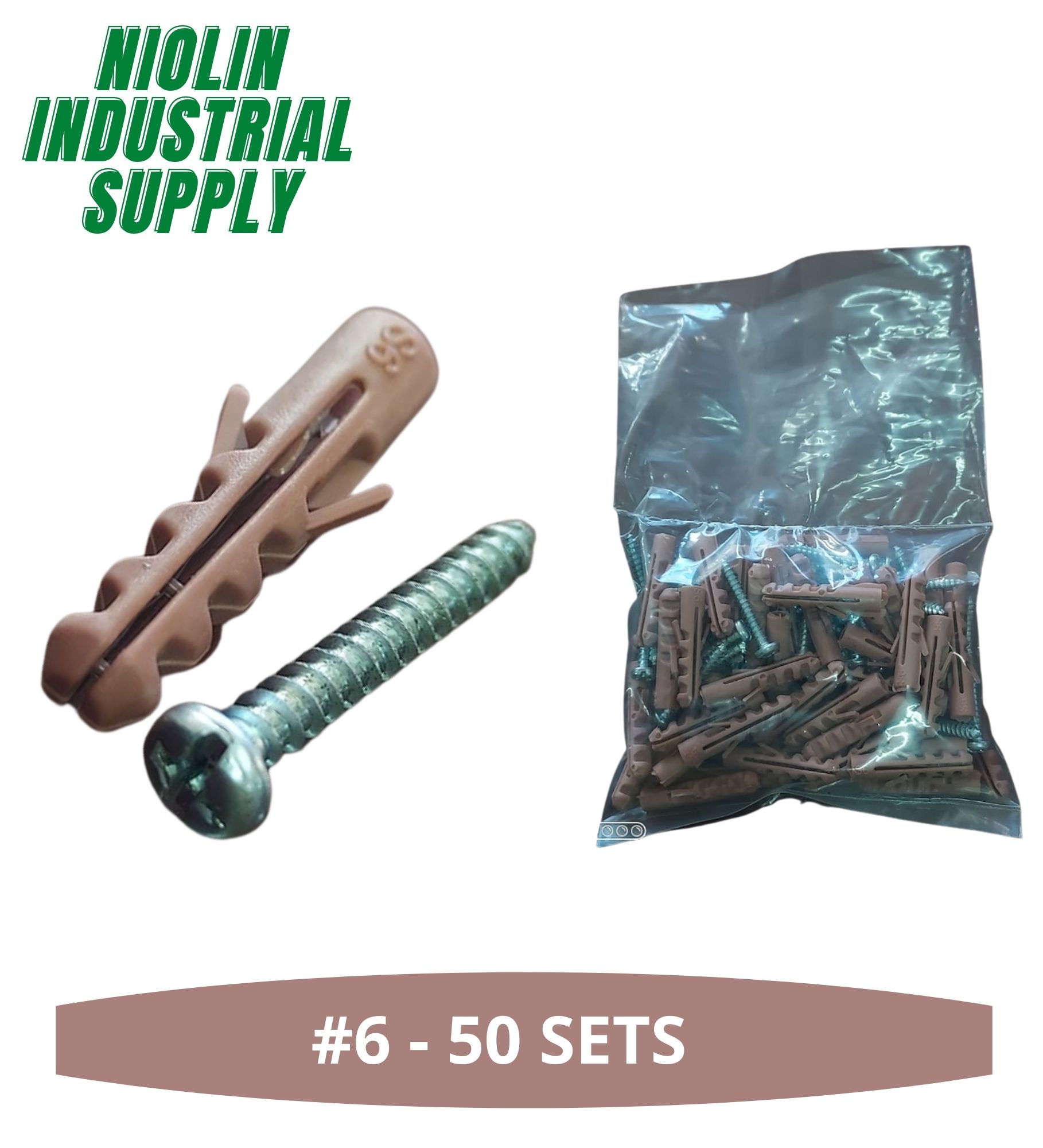 Plastic Tox / Wall Plugs with Screws Lazada PH