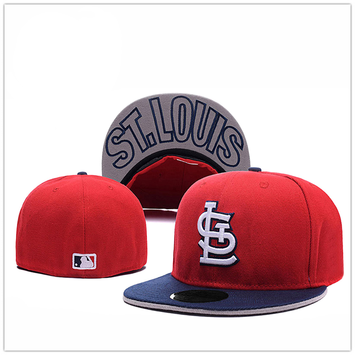 St Louis Cardinals New Era Ball Cap Hat Fitted S/M Baseball 海外 即決 - スキル、知識